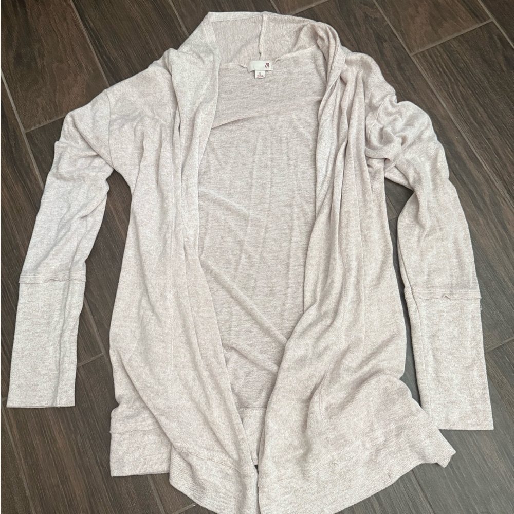 🪼Women's Light Pink Open Front Cardigan